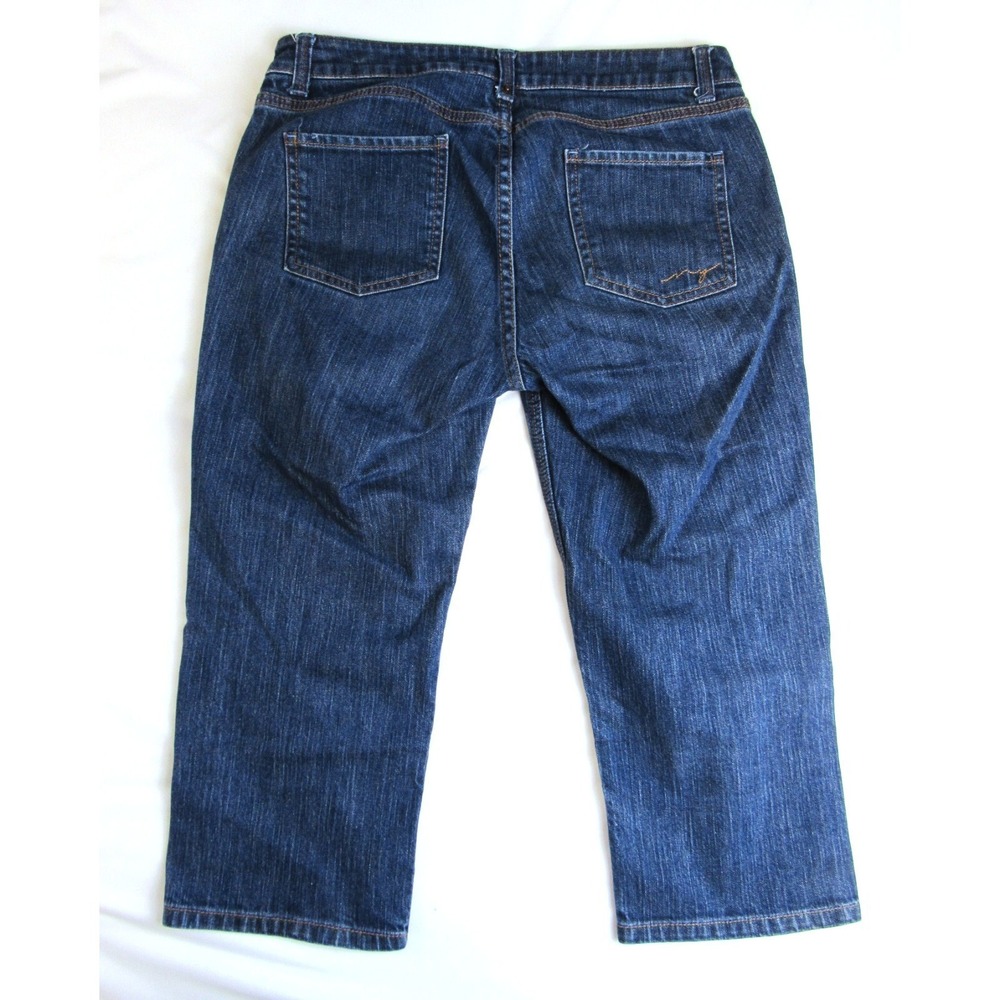 New York & Co Jeans Curvy SOHO Crop Women's SIze 6 - Picture 2 of 7